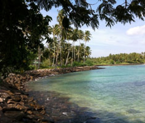 Half an acre of stunning ocean front property
