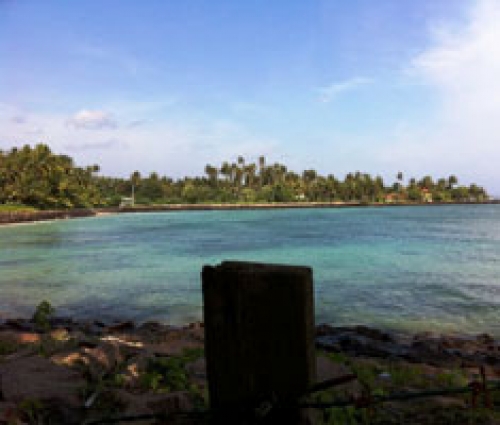 Half an acre of stunning ocean front property